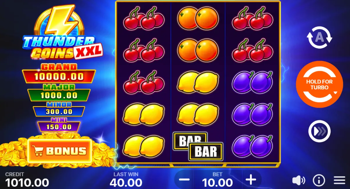 Thunder Coins XXL Slot